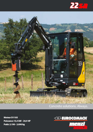 Mini-graafmachines Eurocomach 22sa