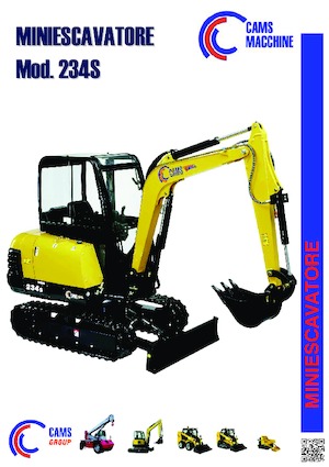 Mini-graafmachines Cams 234S