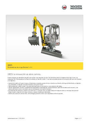 Mini-graafmachines Neuson 28 Z 3