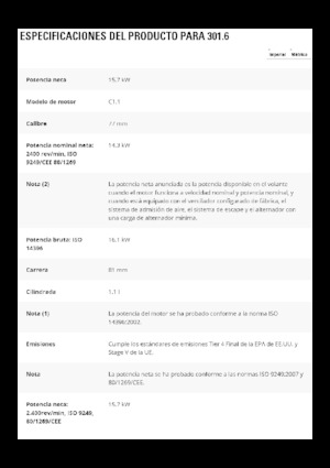Mini-graafmachines Caterpillar 301.6