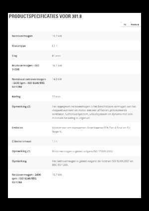 Mini-graafmachines Caterpillar 301.8