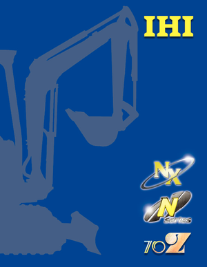 Mini-graafmachines Gehlmax-IHI 35 N