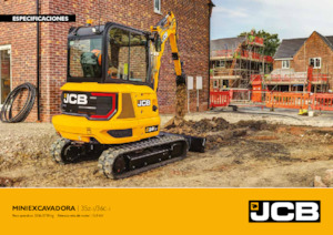 Mini-graafmachines JCB 35Z-I