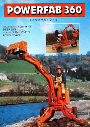 Mini-graafmachines Powerfab 360 C*