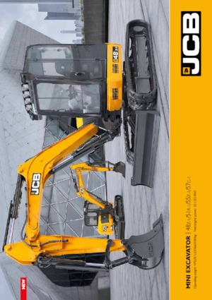 Mini-graafmachines JCB 51R-I