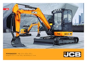 Mini-graafmachines JCB 51R-I