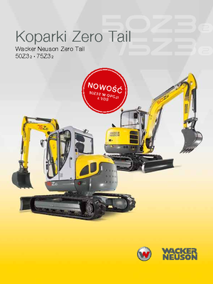 Mini-graafmachines Neuson 50Z 3