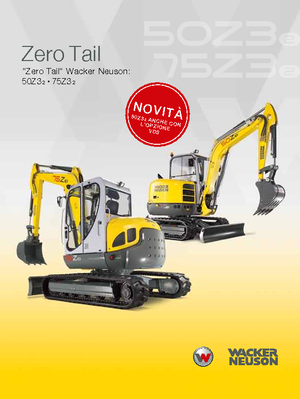 Mini-graafmachines Neuson 50Z 3