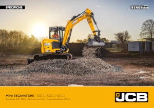 Mini-graafmachines JCB 50Z-2