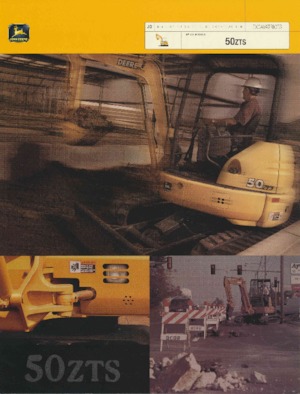 Mini-graafmachines John Deere Construction 50ZTS