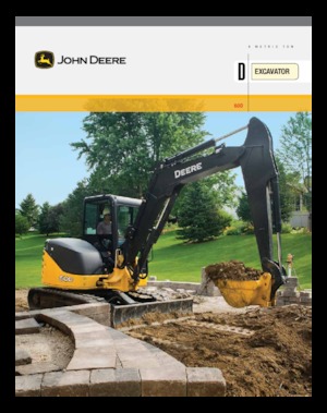 Rupsgraafmachines John Deere Construction 60D