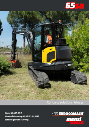 Mini-graafmachines Eurocomach 65sa