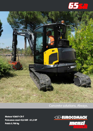 Mini-graafmachines Eurocomach 65sa