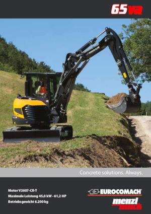 Mini-graafmachines Eurocomach 65va