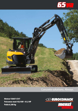 Mini-graafmachines Eurocomach 65va