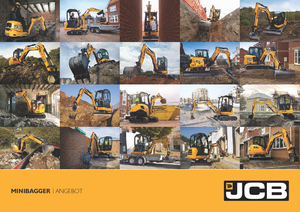 Mini-graafmachines JCB 8055 RTS