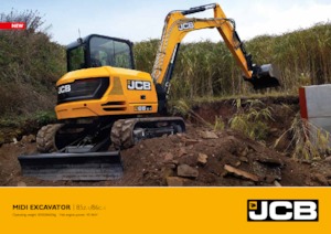 Rupsgraafmachines JCB 85Z-2