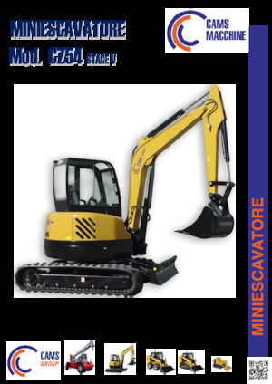 Mini-graafmachines Cams CZ54