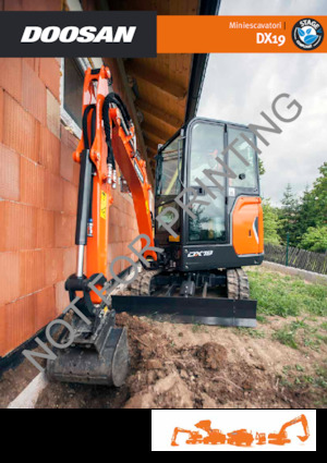 Mini-graafmachines Develon DX19