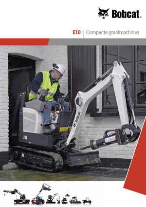 Mini-graafmachines Bobcat E10
