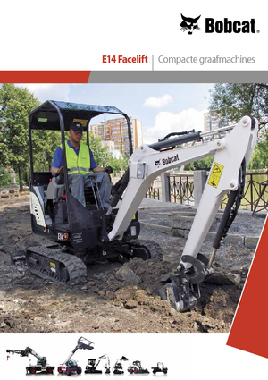 Mini-graafmachines Bobcat E 14