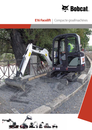 Mini-graafmachines Bobcat E 16