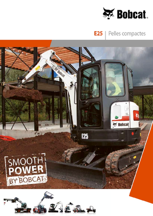 Mini-graafmachines Bobcat E25