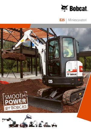 Mini-graafmachines Bobcat E25