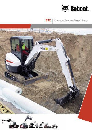 Mini-graafmachines Bobcat E32