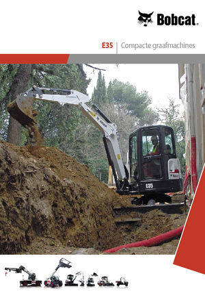 Mini-graafmachines Bobcat E35