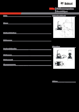 Mini-graafmachines Bobcat E10z