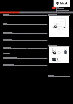 Mini-graafmachines Bobcat E17
