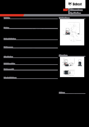 Mini-graafmachines Bobcat E17