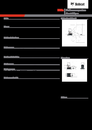 Mini-graafmachines Bobcat E17z