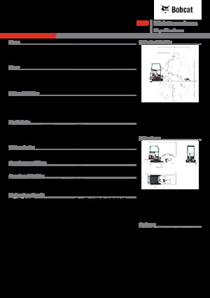 Mini-graafmachines Bobcat E19
