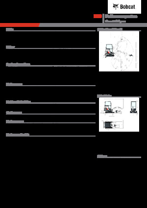 Mini-graafmachines Bobcat E19