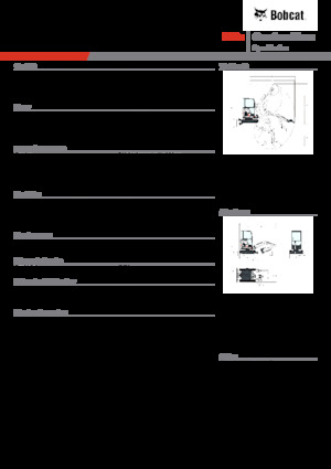 Mini-graafmachines Bobcat E20Z