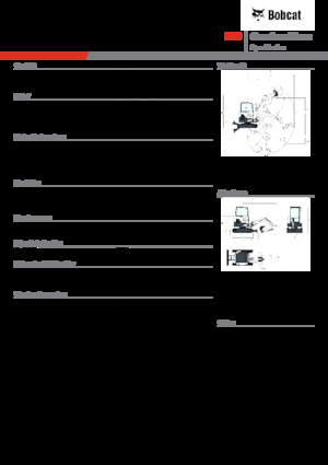 Mini-graafmachines Bobcat E26