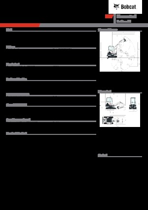 Mini-graafmachines Bobcat E27