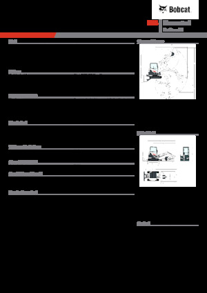 Mini-graafmachines Bobcat E34