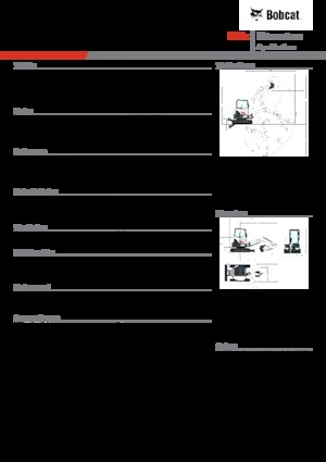 Mini-graafmachines Bobcat E35z