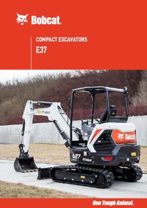 Mini-graafmachines Bobcat E37