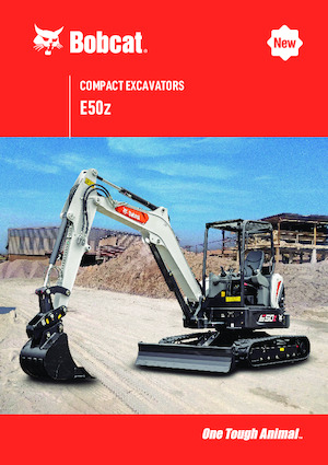 Mini-graafmachines Bobcat E50z
