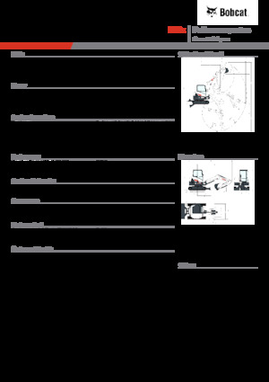 Mini-graafmachines Bobcat E50z