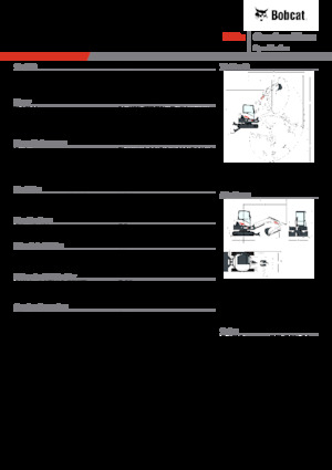 Mini-graafmachines Bobcat E50z
