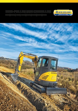 Mini-graafmachines New Holland E18C