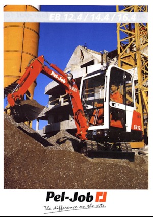 Mini-graafmachines Pel-Job EB 12.4