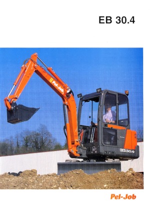 Mini-graafmachines Pel-Job EB 30.4