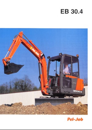 Mini-graafmachines Pel-Job EB 30.4