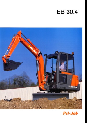 Mini-graafmachines Pel-Job EB 30.4